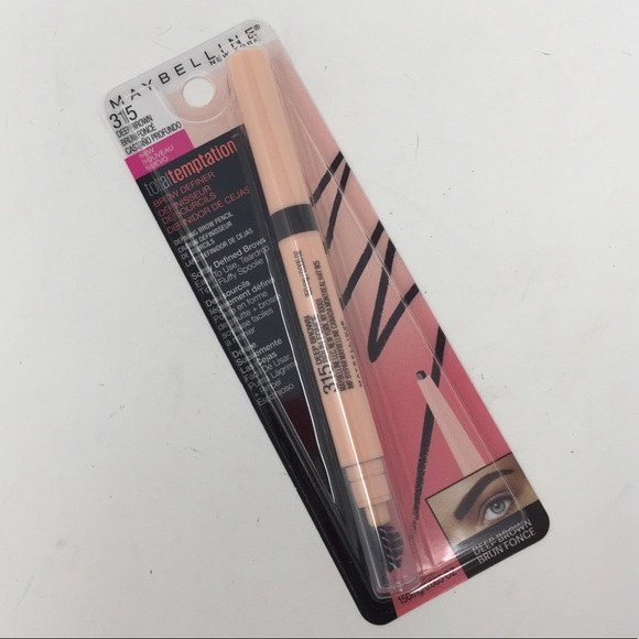 Maybelline Other - Maybelline total temptation deep brown brow define